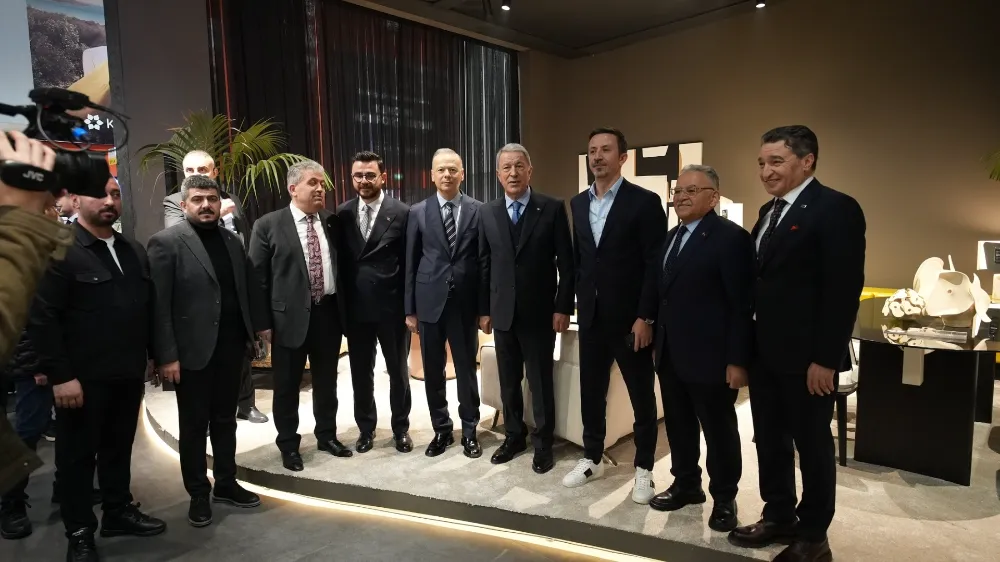 Başkan Büyükkılıç, İstanbul Mobilya Fuarı