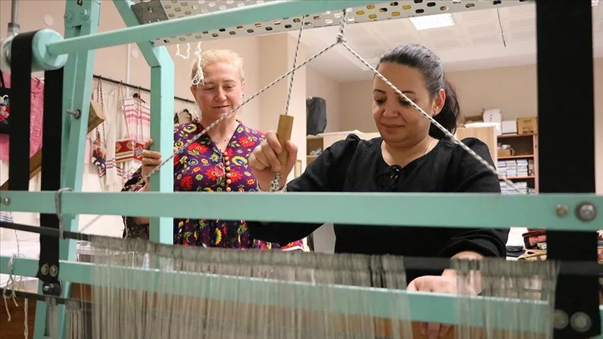 Yozgatlı kadınlar asırlık dokuma kültürünü yaşatıyor