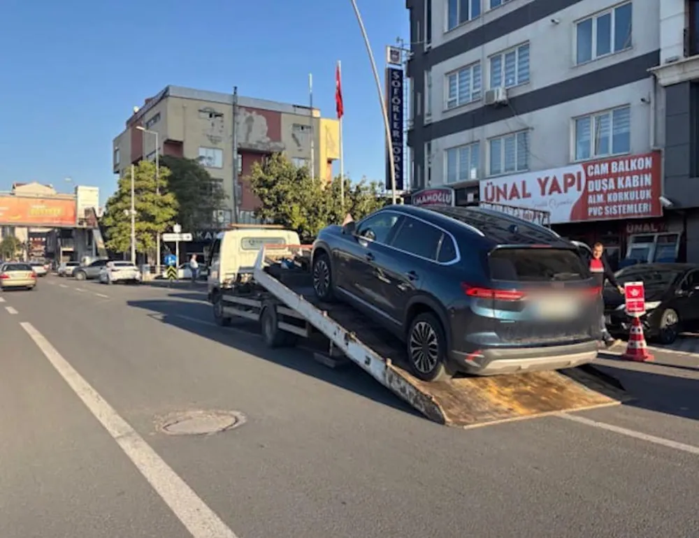 Drift atan sürücünün ehliyetine 60 gün el konuldu