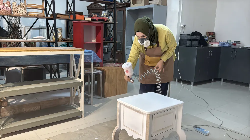 Hobi olarak başladığı el sanatı, devlet desteğiyle mesleği oldu