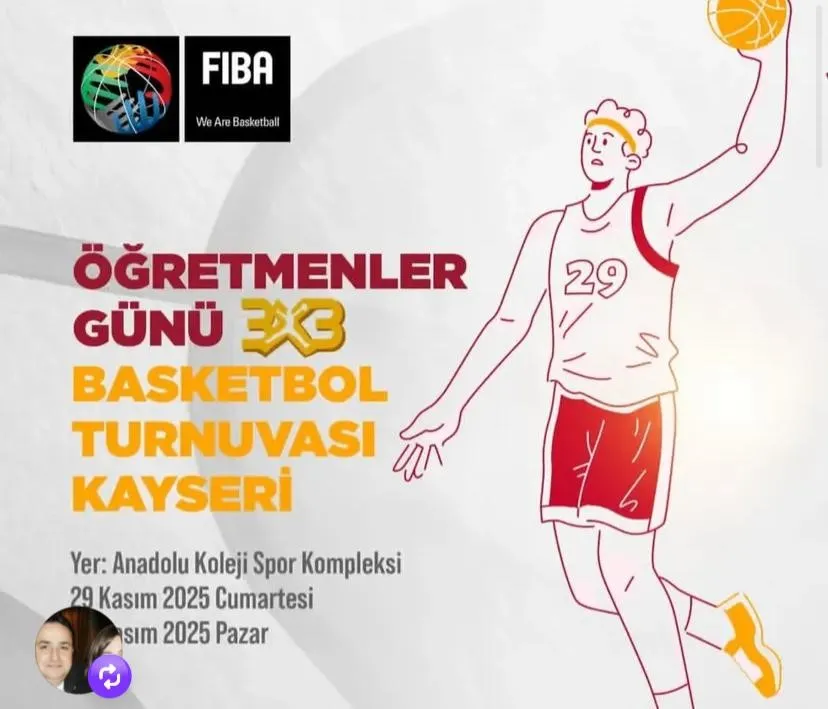 Öğretmenler Günü’ne Özel 3x3 Basketbol Turnuvası