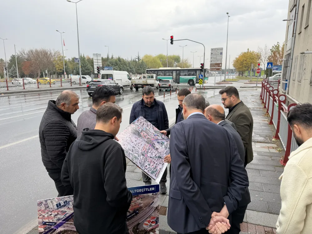 Kartal Kavşağı ve Bağlantı Yolları Projesi için değerlendirme toplantısı yapıldı