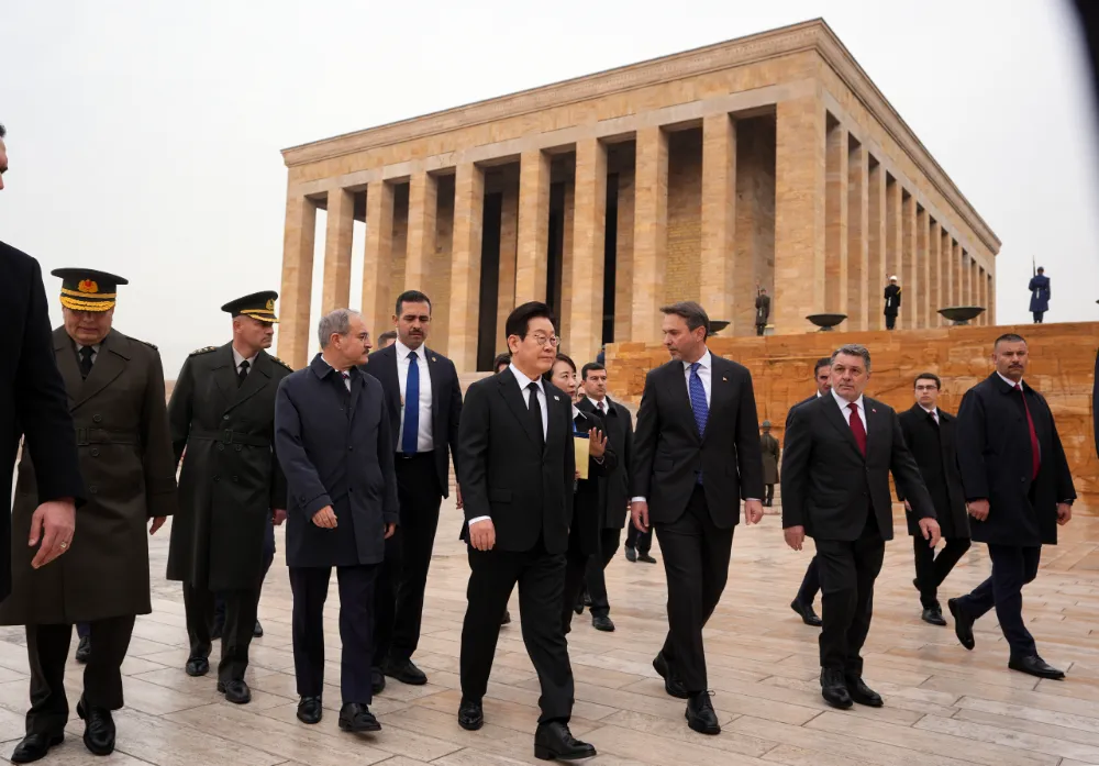 Güney Kore Devlet Başkanı Lee, Anıtkabir