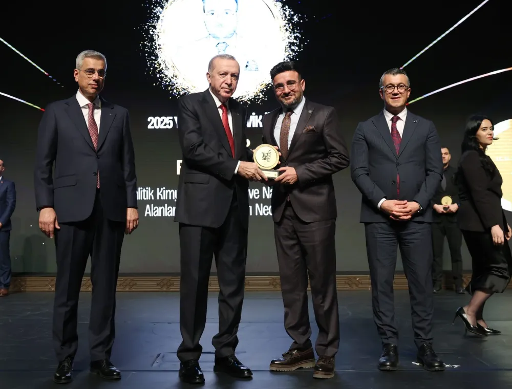 Cumhurbaşkanı Erdoğan’dan ERÜ’ye ödül