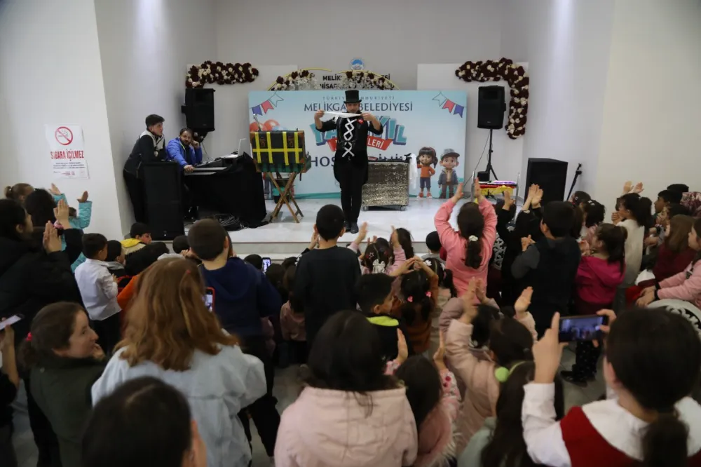 Melikgazi Belediyesi çocuklar için etkinlikler düzenledi