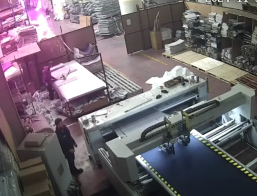 3 işçinin öldüğü yangın anın kamera görüntüleri ortaya çıktı