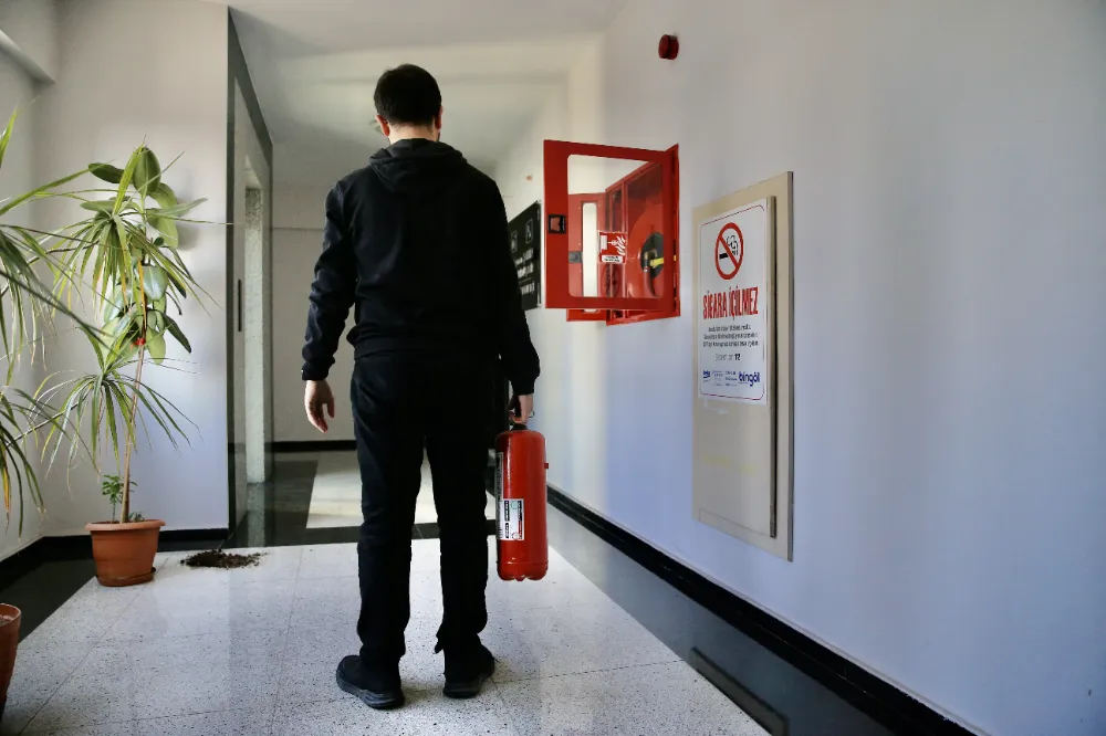 Yönetmeliğe uygun inşa edilen binalarda yangın riski azalıyor