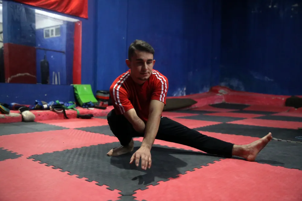 Engelli tekvandocu Samet