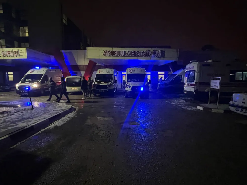 Teravih namazında ısıtıcıdan sızan gazdan  48 kişi etkilendi