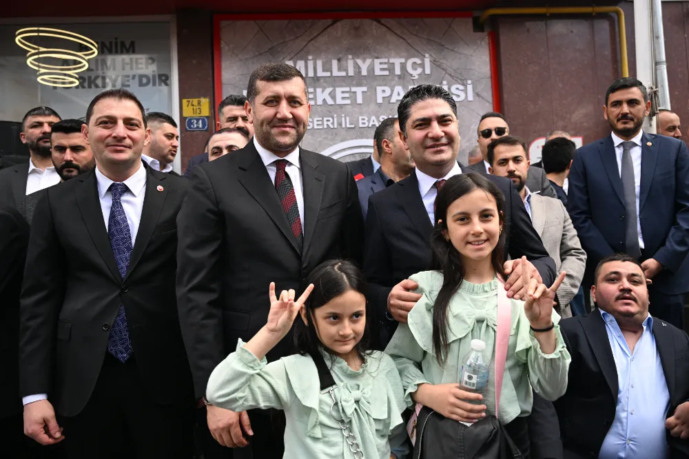 MHP Kayseri İl Başkanlığında bayramlaşma programı düzenlendi