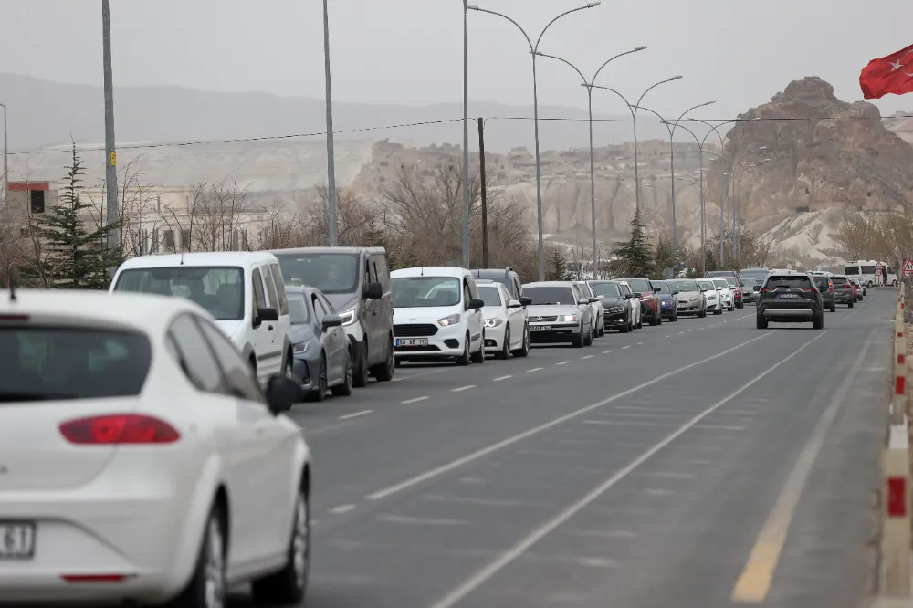 Bayram tatili nedeniyle Kapadokya