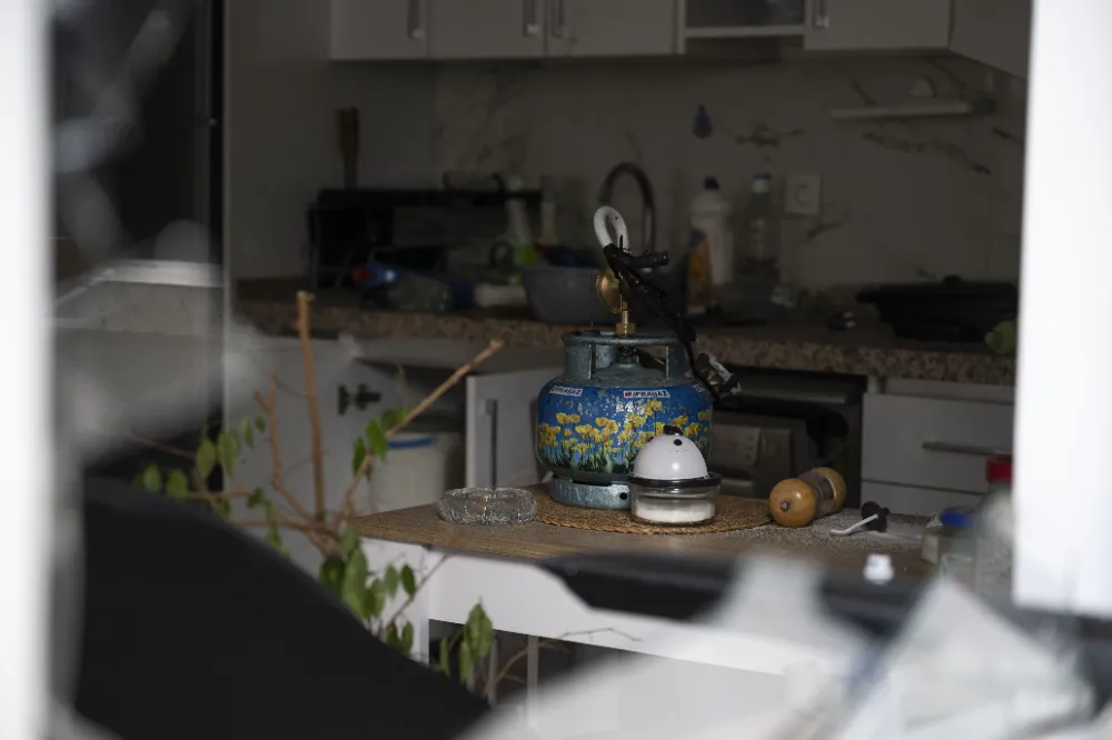 Piknik tüpünden çıkan yangında bir kişi hafif yaralandı