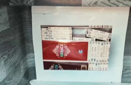 Kaçak sigara taşıyan sürücü yakalandı!