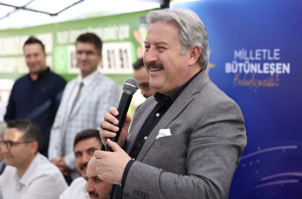 Başkan Palancıoğlu, vatandaşlarla bir araya geldi