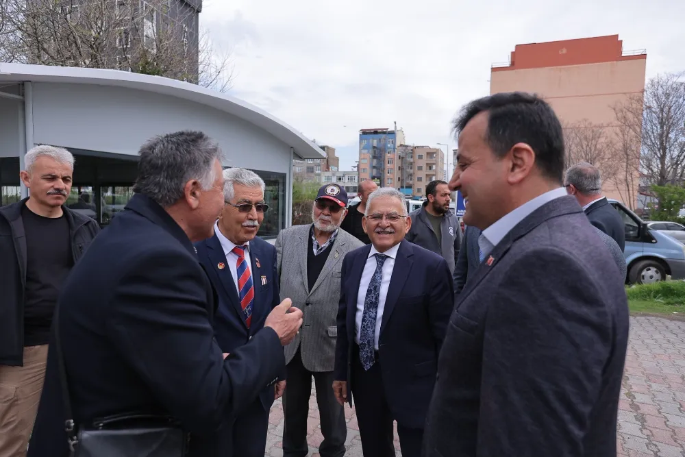 Büyükkılıç, şehit yakınları ve gazilere özel hizmeti  inceledi