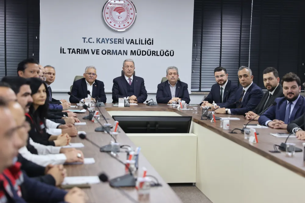 Milli Savunma Komisyonu Başkanı Akar, Kayseri