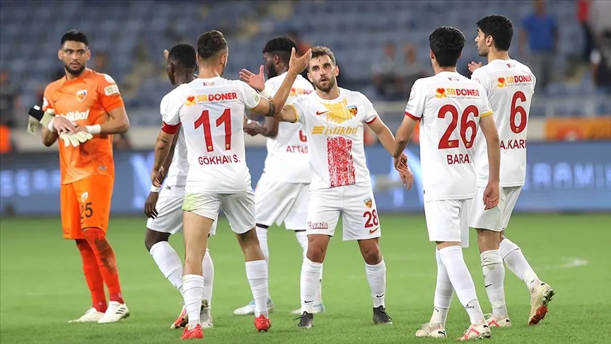 Kayserispor 6 maçtır yenilmiyor!