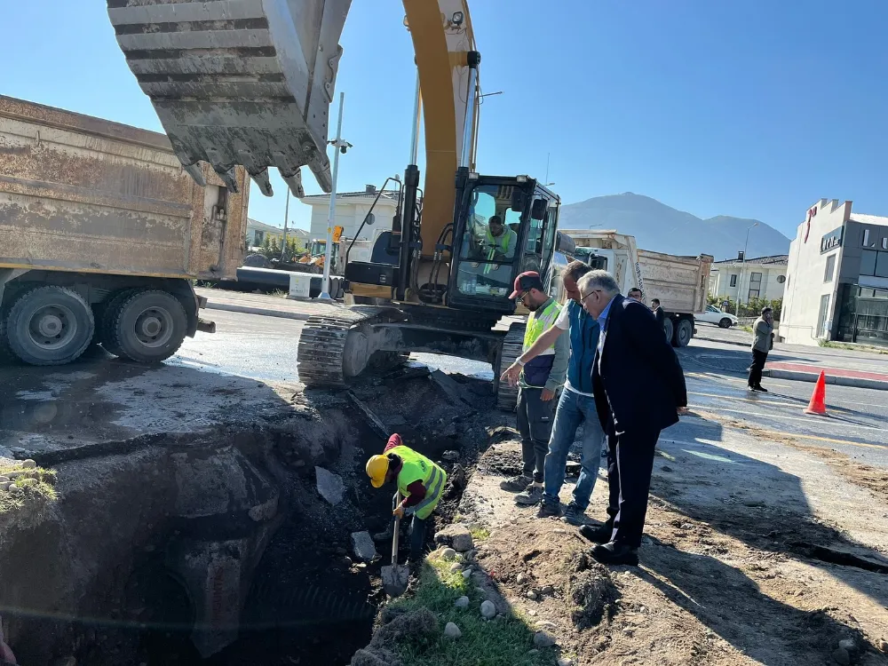 Başkan Büyükkılıç’tan dev su projesine ziyaret!