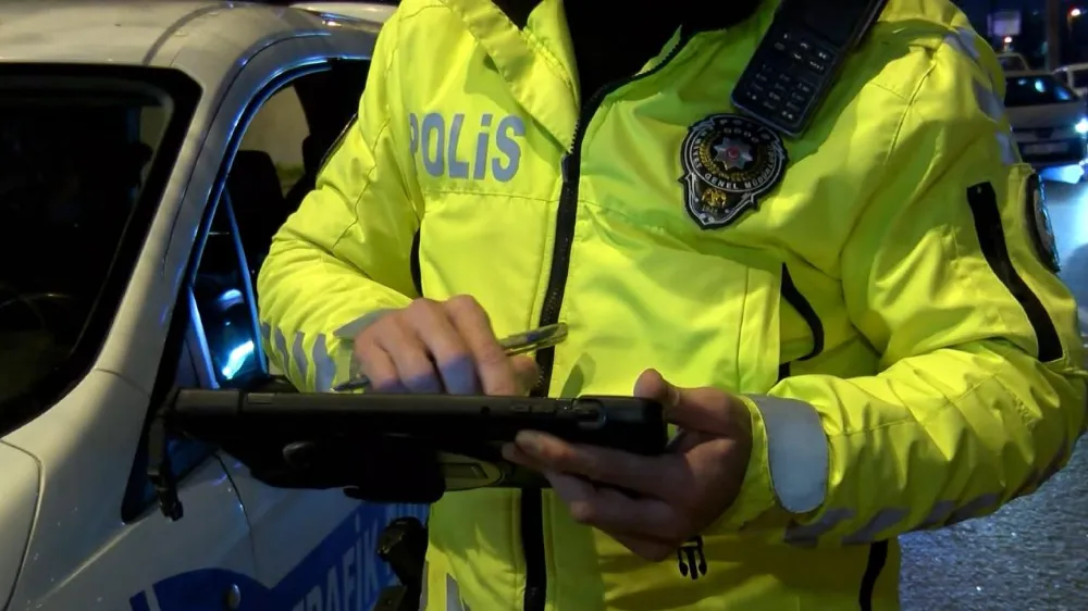 Drift atan sürücüye 47 bin lira ceza!