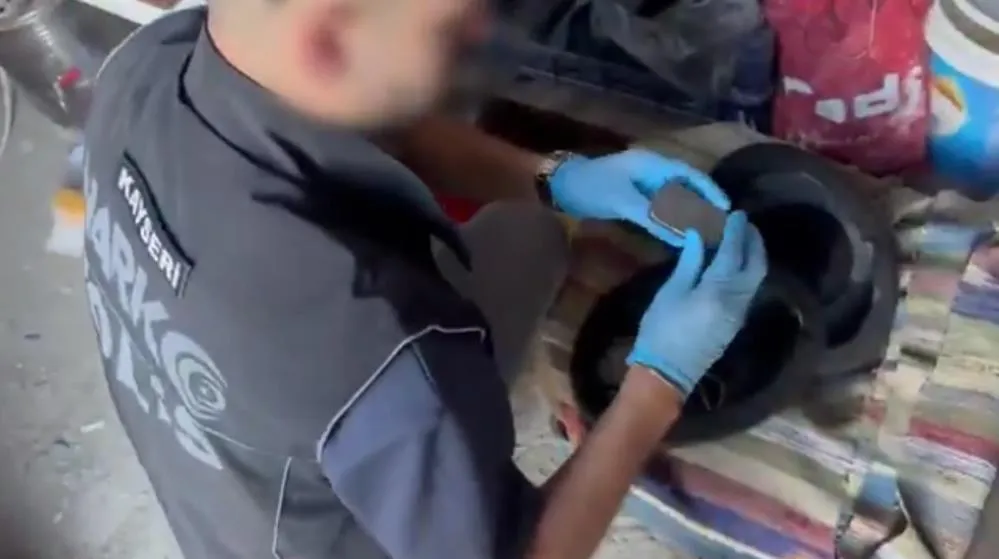 1 kilo 550 gram uyuşturucu ele geçirildi