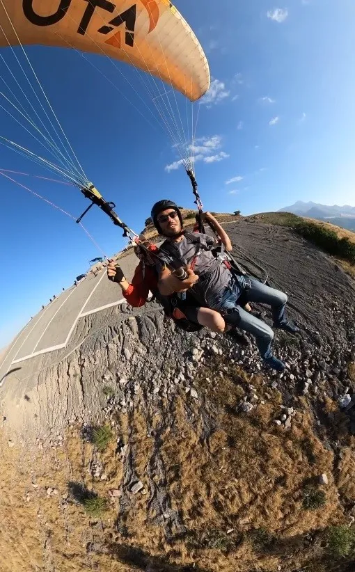 Pilotun sakinliği faciayı önledi