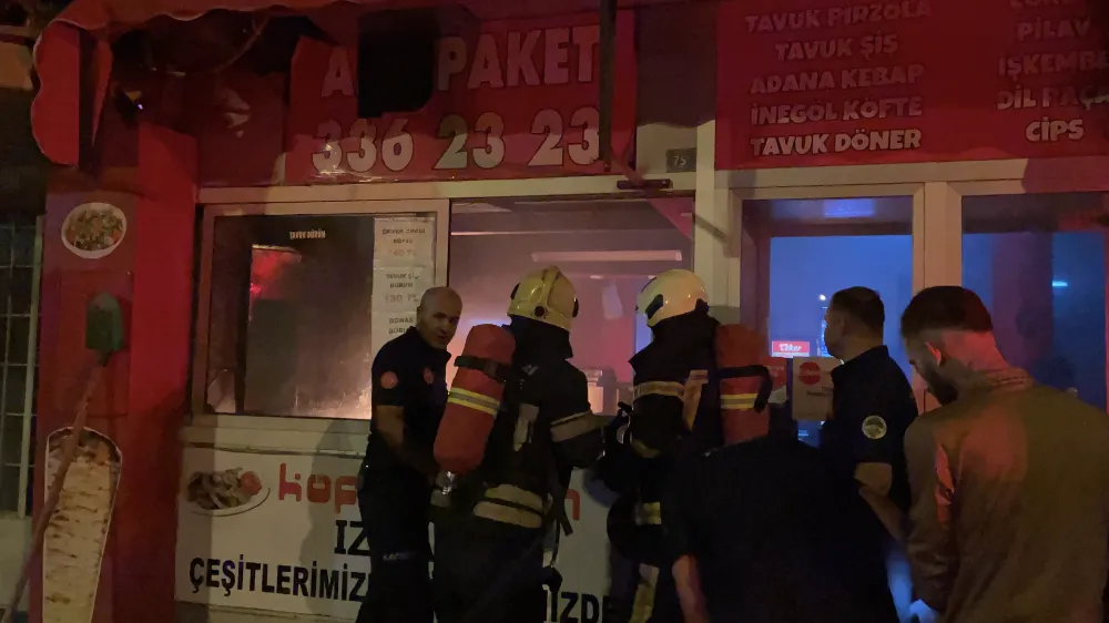 Ocakta unutulan köz yangın çıkardı