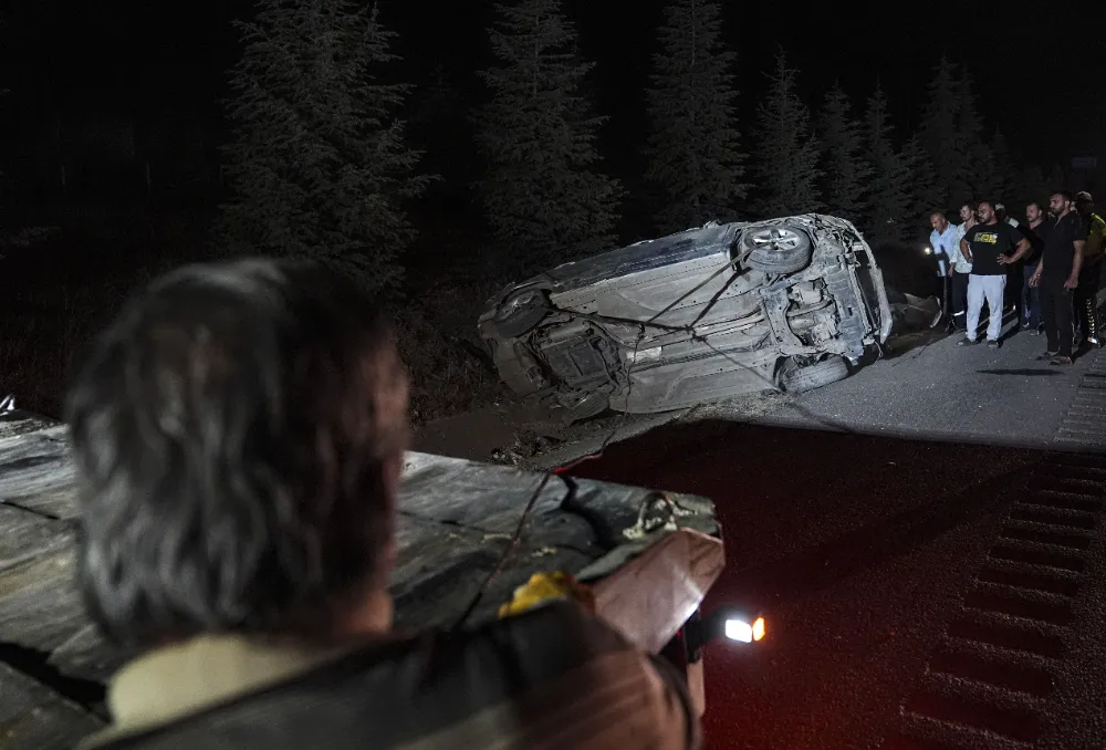 Başkentte trafik kazasında 5 kişi yaralandı