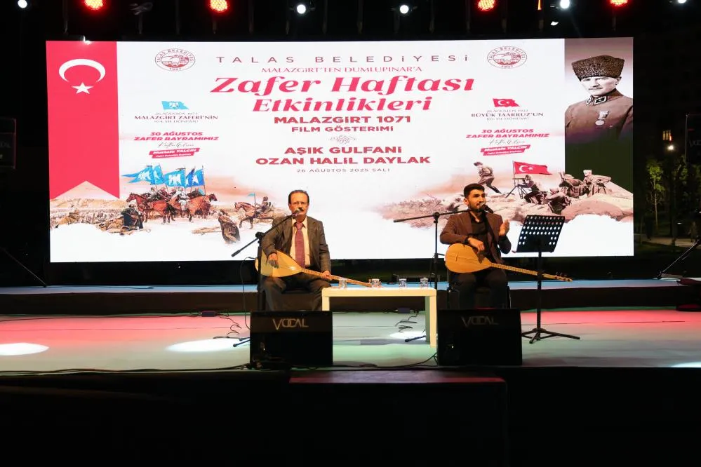 Talas’ta Zafer Coşkusu ‘Malazgirt Filmi’ ile devam etti