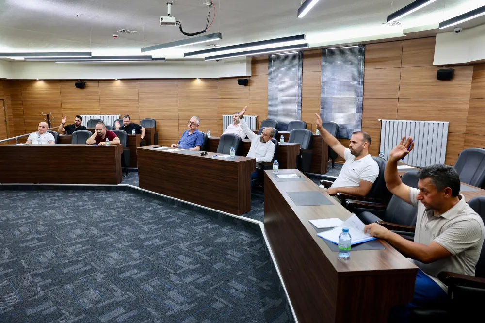 Hacılar Belediyesinin ağustos ayı meclis toplantısı yapıldı