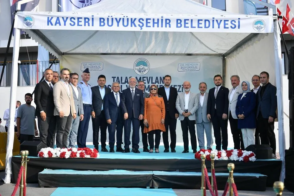 Talas Mevlana Sosyal Yaşam Merkezi tanıtıldı