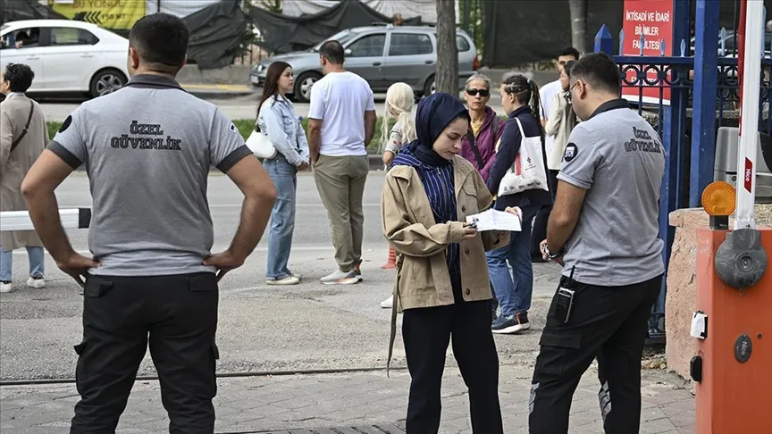 KPSS Alan Bilgisi üçüncü oturumu başladı