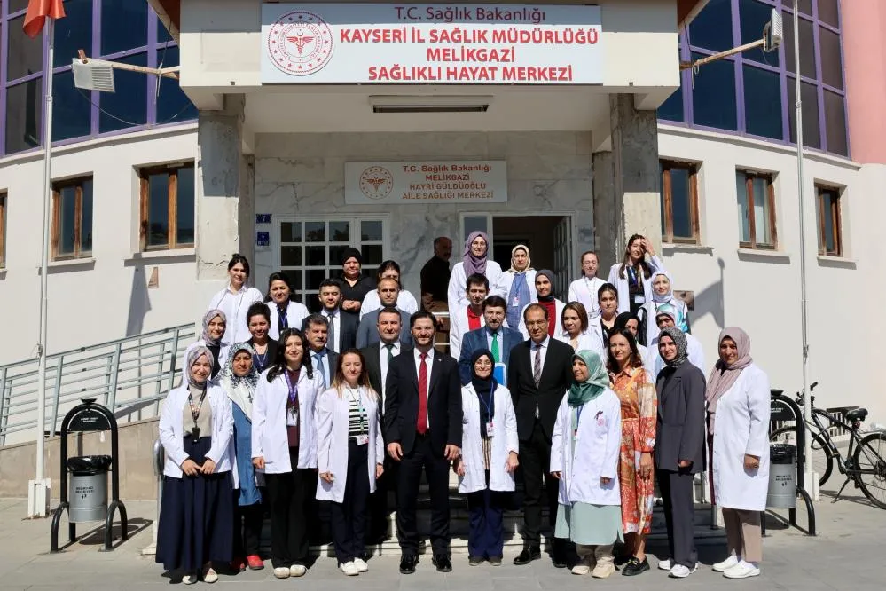 Halk Sağlığı Genel Müdürü Demirkol, Kayseri’de sağlık tesislerini ziyaret etti