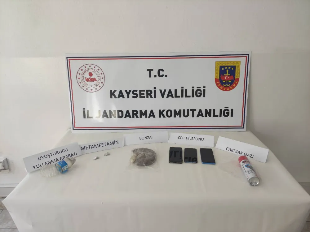 Jandarma ekipleri uyuşturucu operasyonu düzenledi