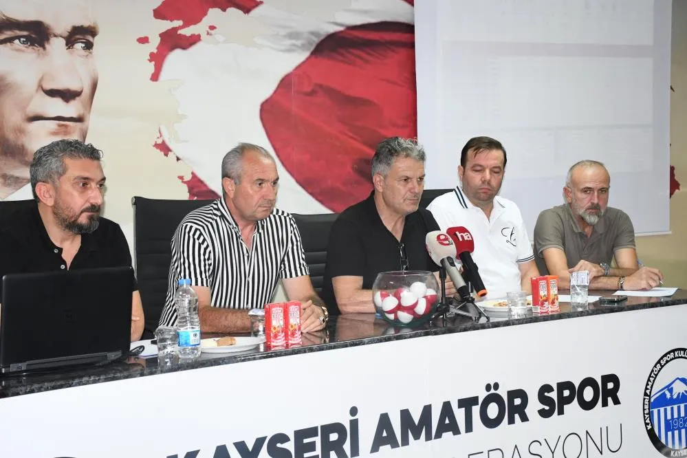 Kayseri Süper Amatör Küme fikstürü çekildi