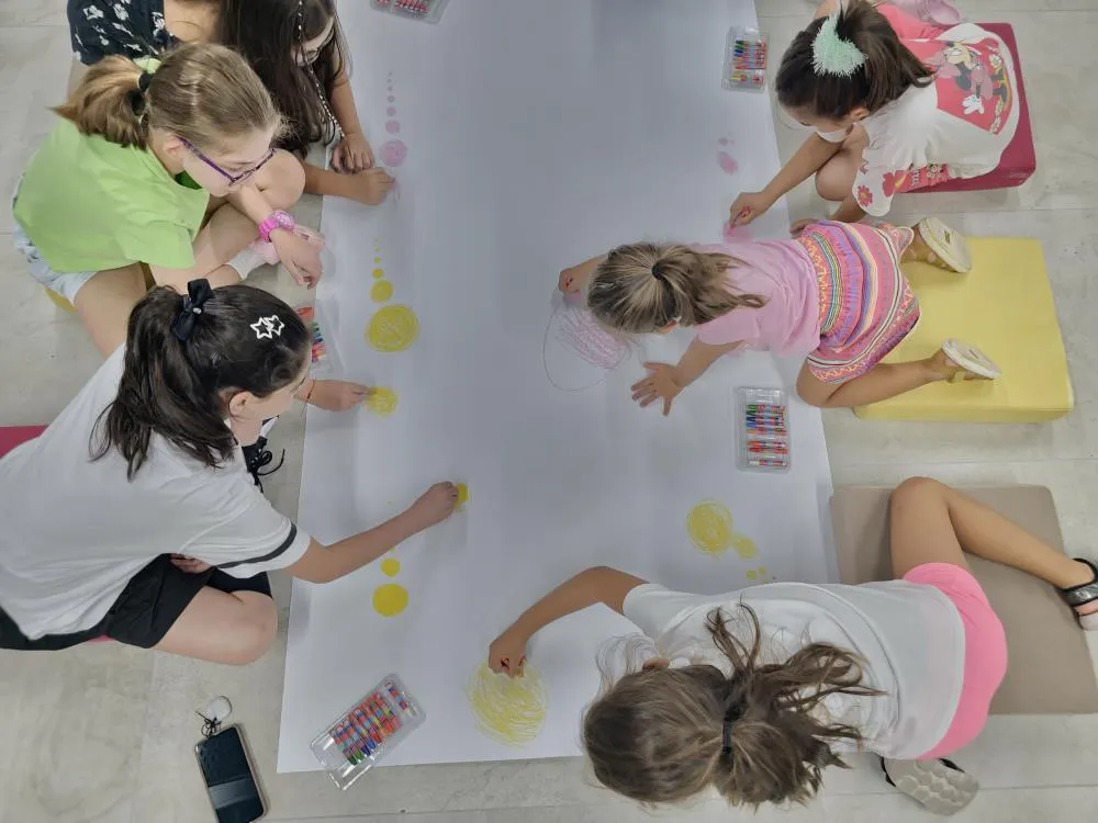 Çocuklar kitapların basımını yaşayarak öğrendi