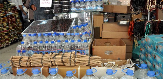 İFTARLIK ZEMZEMLERE YOĞUN İLGİ