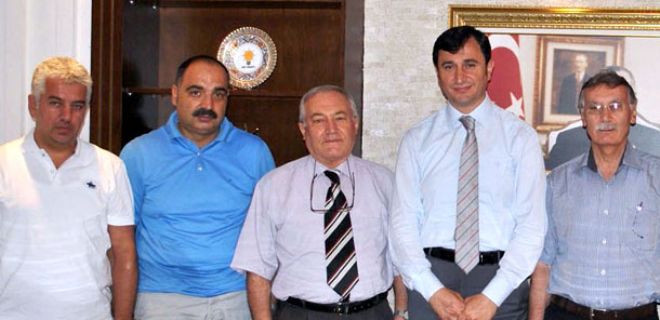 DEVELİLER DERNEĞİ`NDEN AK PARTİ`YE ZİYARET