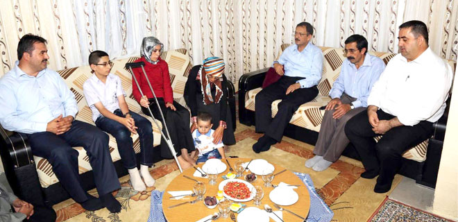 BAŞKAN BAŞARININ ARDINDAN KOŞTU