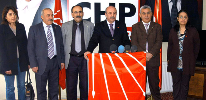 CHP İL TEŞİLATI  İKİYE BÖLÜNDÜ