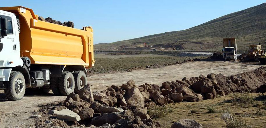 ERCİYES`TEKİ OTELLER İÇİN YOL VE OTOPARK ÇALIŞMASI