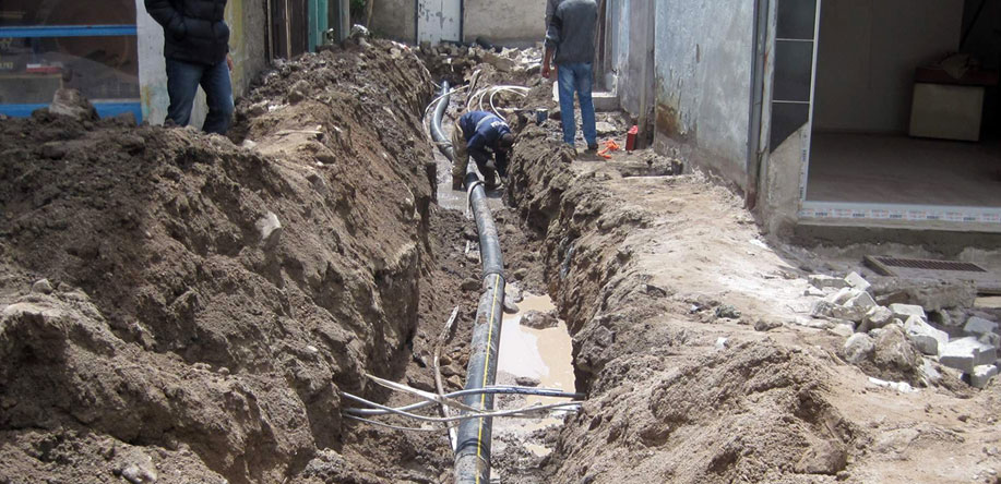 DEVELİ BELEDİYESİ 2 BİN 700 METRE YENİ SU HATTI DÖŞEDİ