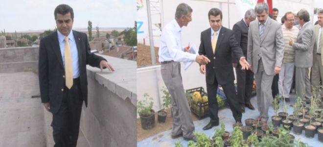 VALİ  DÜZGÜN  YEŞİL BÜNYAN`I GEZDİ