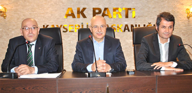 İLÇE  ÖRGÜTÜ İLE DANIŞTI