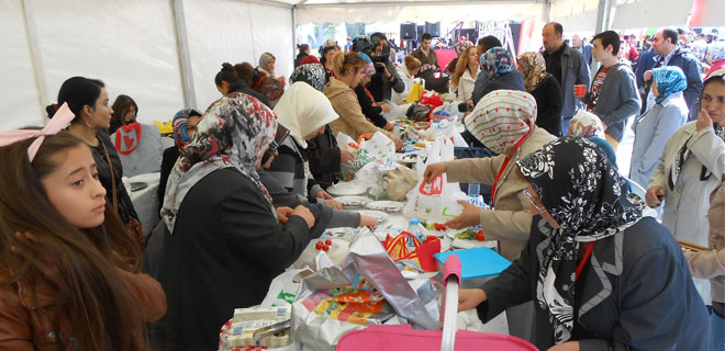 KAYSERİ`NİN HÜNERLİ ELLERİ  KIYASIYA YARIŞTI