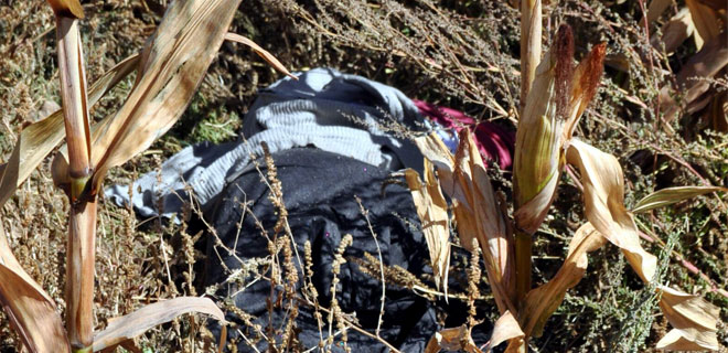 MISIR TARLASINDA KADIN CESEDİ BULUNDU