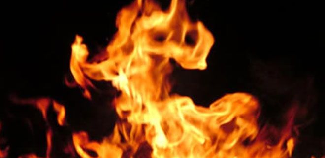 ATEŞLE OYUN HASTANEDE BİTTİ