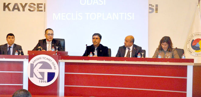 KTO MECLİSİ KASIM AYI  TOPLANTISI İÇİN BİRARAYA GELDİ