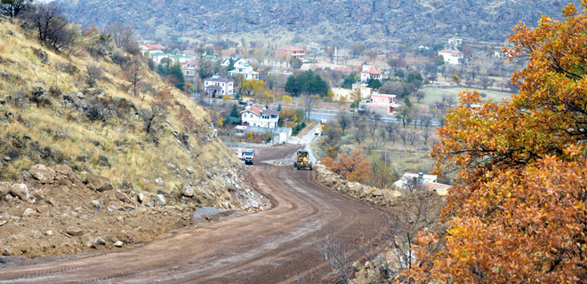 BEĞENDİK-HASAN DAĞI YOLUNU AÇIYOR