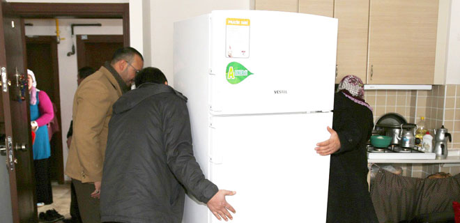 GEZER AİLESİ`NE BÜYÜKŞEHİR`DEN YARDIM ELİ