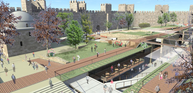 KALE İÇİ KÜLTÜR SANAT MERKEZİ İHALESİNİ GERÇEKLEŞTİRDİ